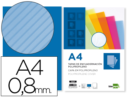 KIT RELIURE APLI AGIPA POLYPROPYLÈNE 30F BORD INCURVÉ 10X297MM SACHET 5  BAGUETTES COULEUR+5 COUVERTURES TRANSPARENTES