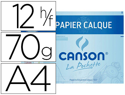 CANSON Rouleau de Papier Calque - 375 mm x 20 m - 90g (Dessin)