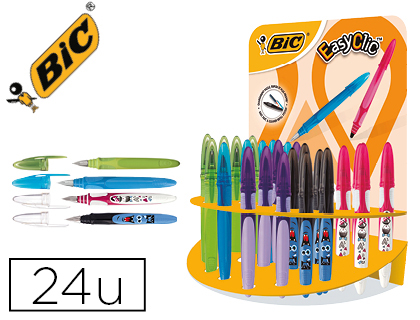 BIC 4 Couleurs Family – Présentoir de 48 stylos