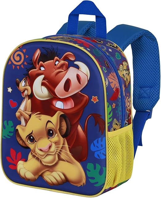 Sac à dos 3D Disney Le Roi Lion Simba Pumba Timon