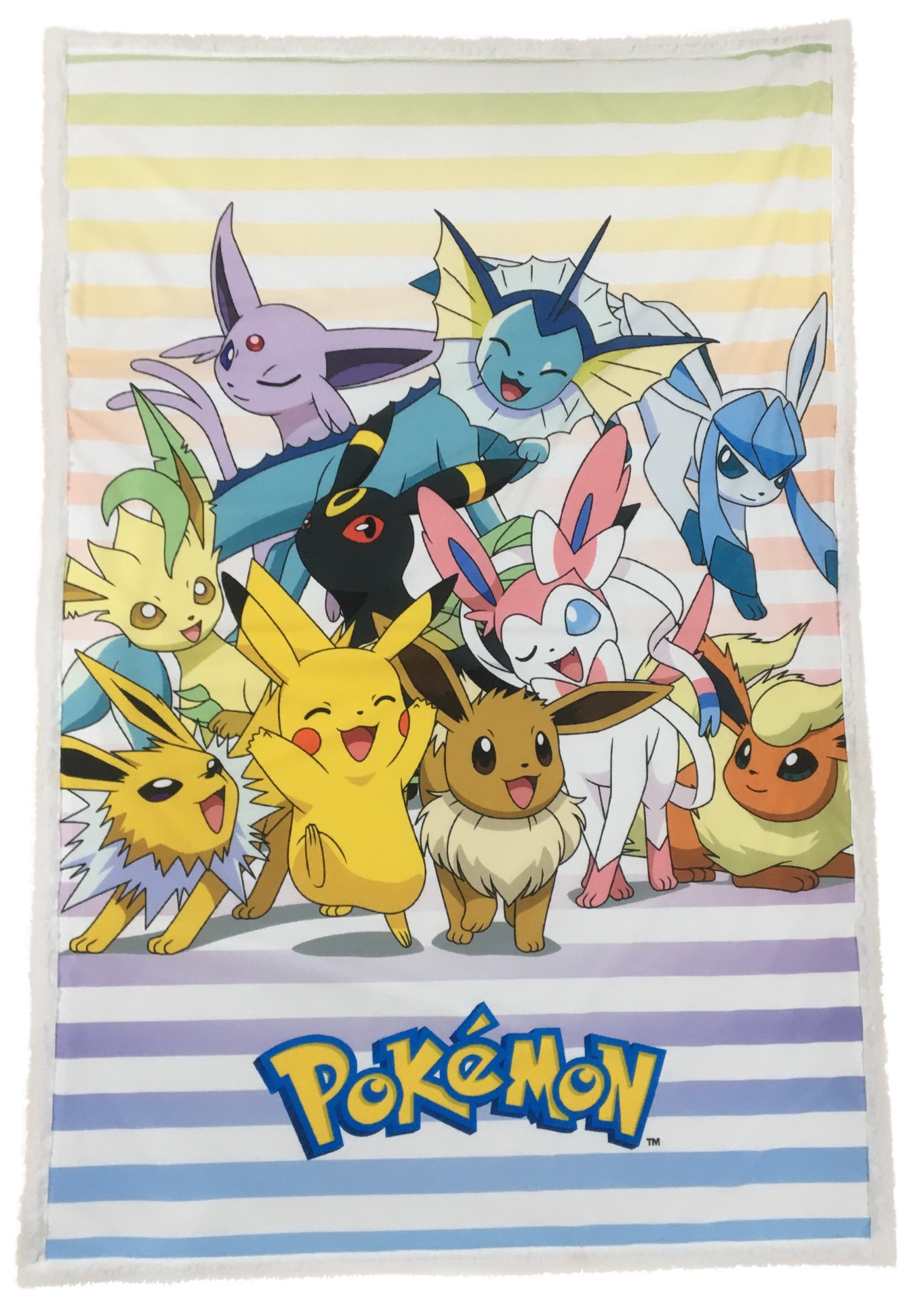 Couverture sherpa Pokémon