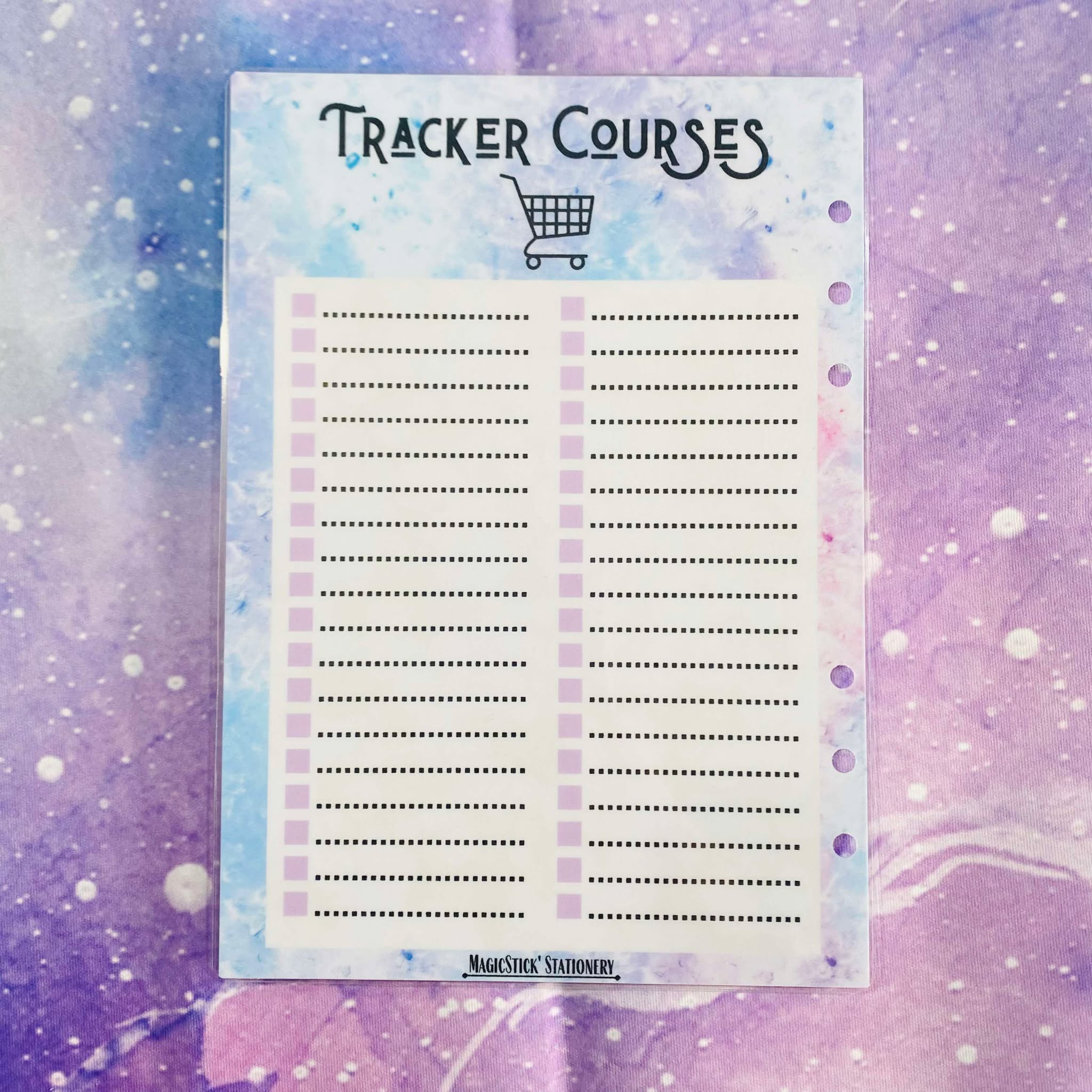 TRACKER COURSES