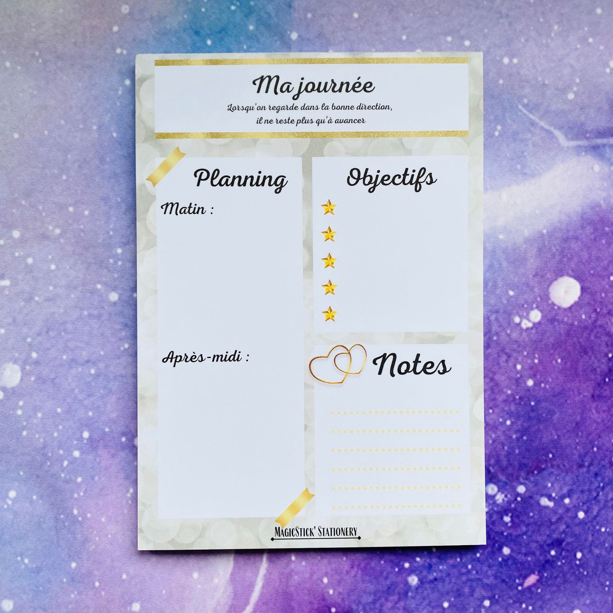 Bloc Planner Journalier Noël 2022 Edition Limitée Papeterie/Planners