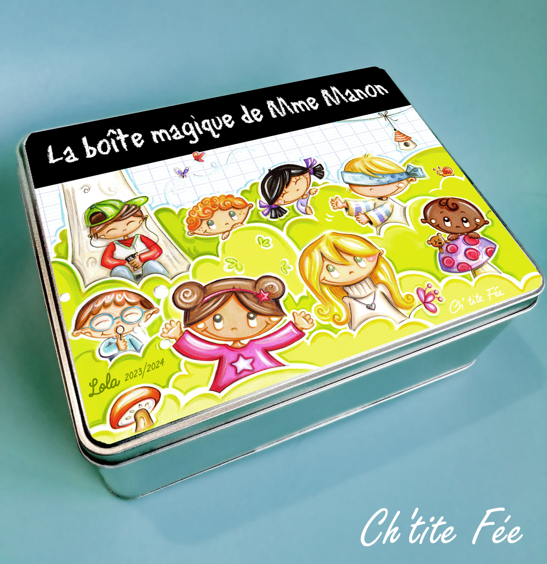 Stylo Gravé Cadeau Pour Maître D'école + Boîte Cadeau - Noir, Encre Bleue, Texte Prédéfini