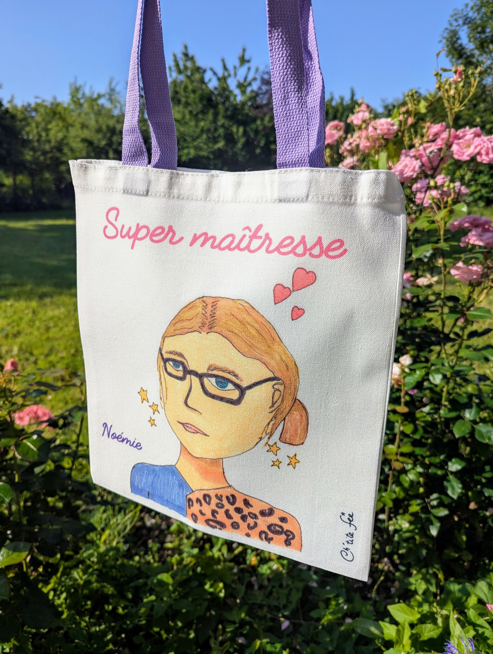 sac tote bag personnalise dessin enfant 3