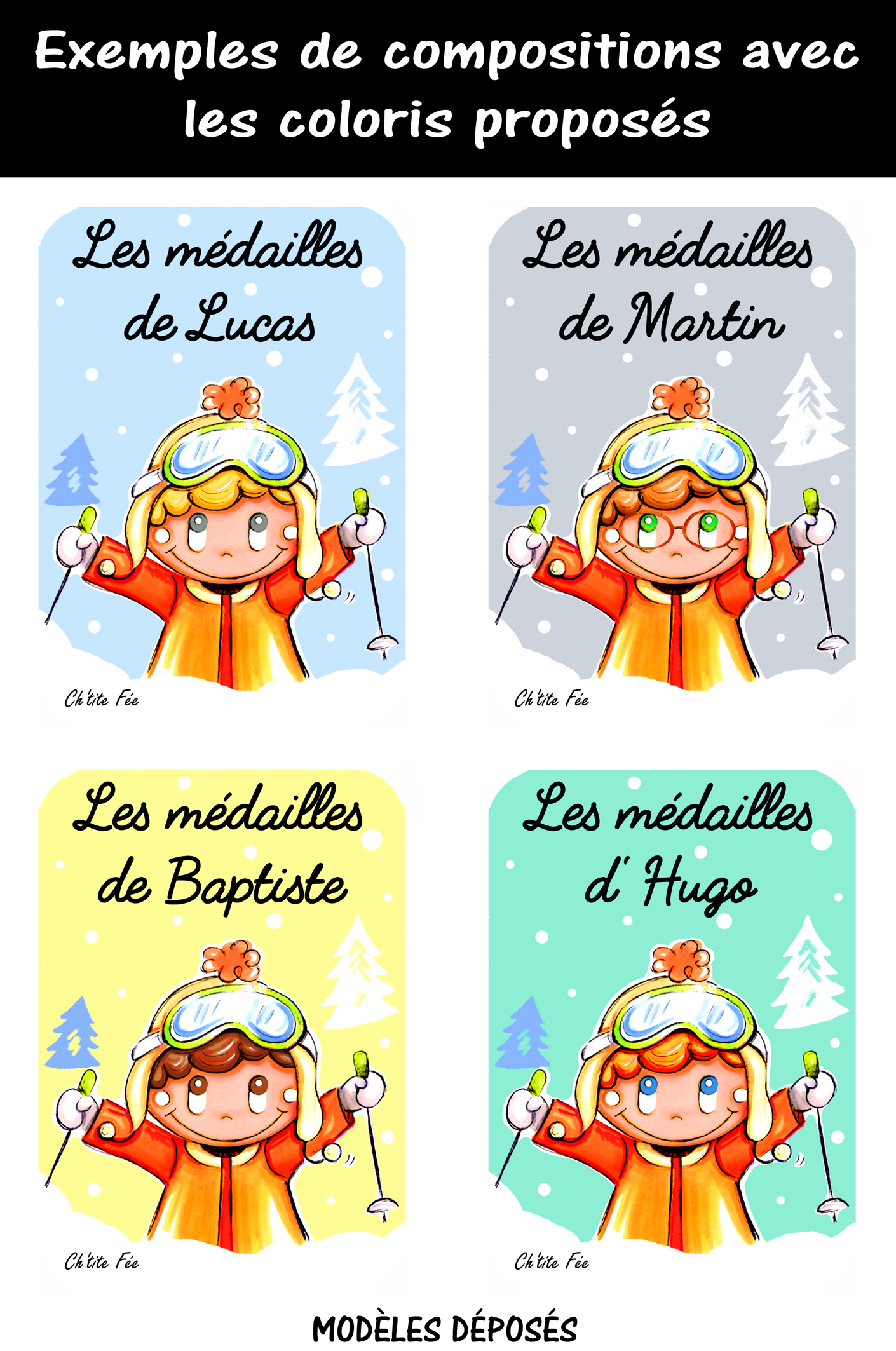 Boîte à médailles (ski, snow) ALEXIS - BOITES/Boîtes à médailles