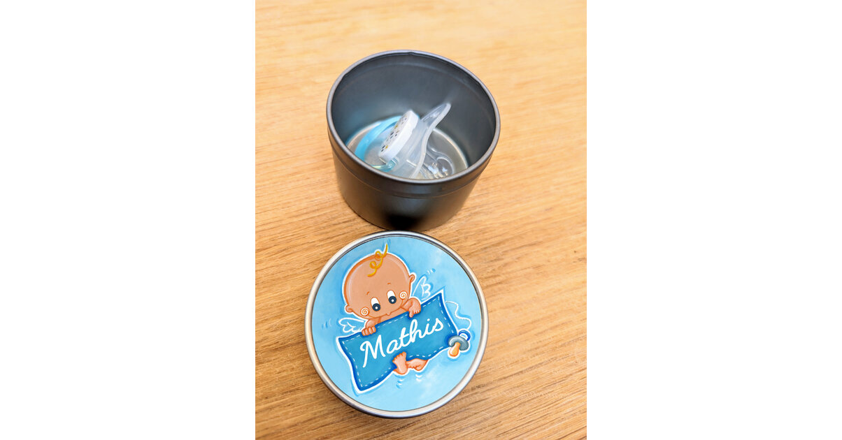 Lot De 2 Boîtes à Tétine Transparentes - Rangement Portable Anti-Poussière | Bébé Sécurité Sans BPA