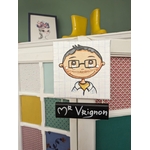 plaque de porte cadeau maitre quentin