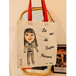 sac dessin enfant tote bag chtite fee