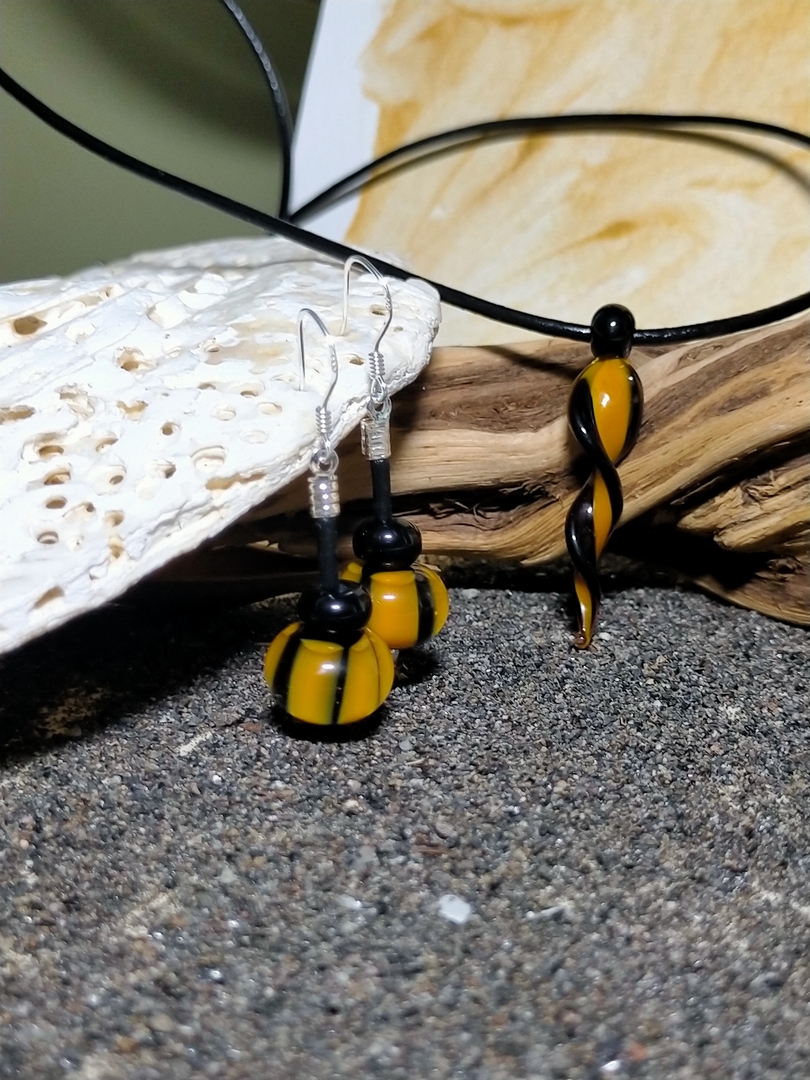 Parure Collier Et Boucles D'oreilles Strass Rond - En Acier/nickel, 2 Pièces, Fantaisie Femme - Neuf Sans Emballage