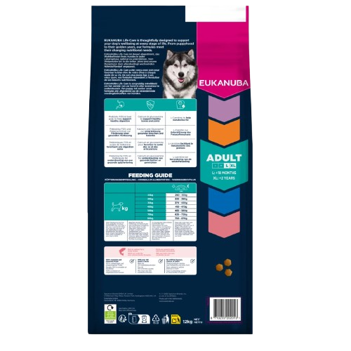 Eukanuba adult large saumon