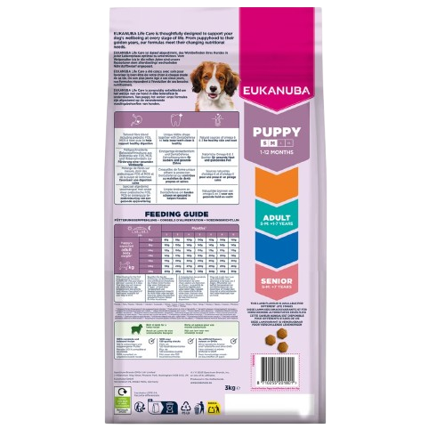 eukanuba medium lamb puppy