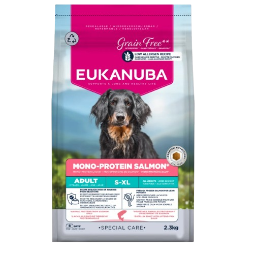 Croquette chien Eukanuba mono proteine saumon