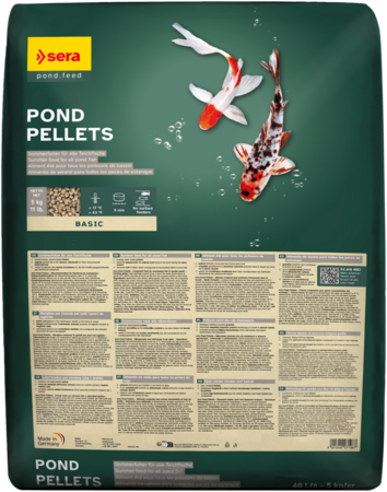 sera pond pellet carpes koi orchies