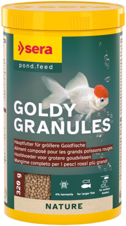 sera Goldy Granules orchies aliment poisson rouge