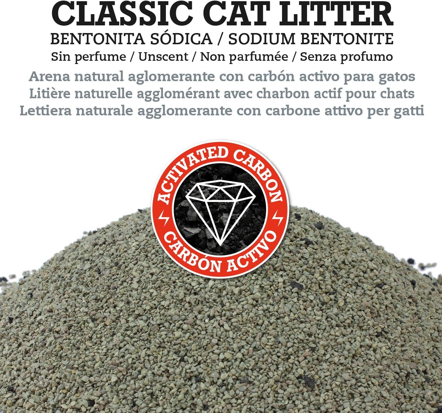 litiere agglomerante chat charbon orchies