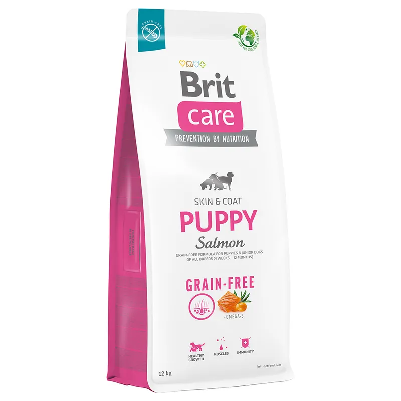 Croquettes chien orchies Brit care puppy salmon