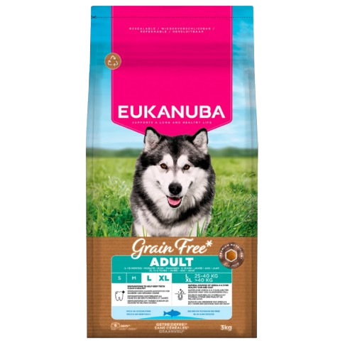 Eukanuba grain free orchies poisson