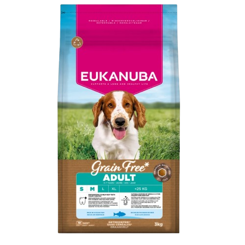 Croquettes sans cereales eukanuba chien orchies