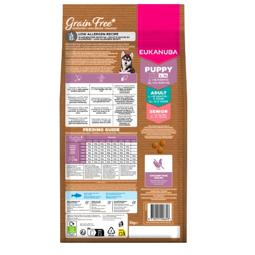 Croquettes chiot Large orchies sans cereales