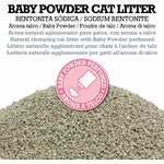 litière pour chat avec talc orchies
