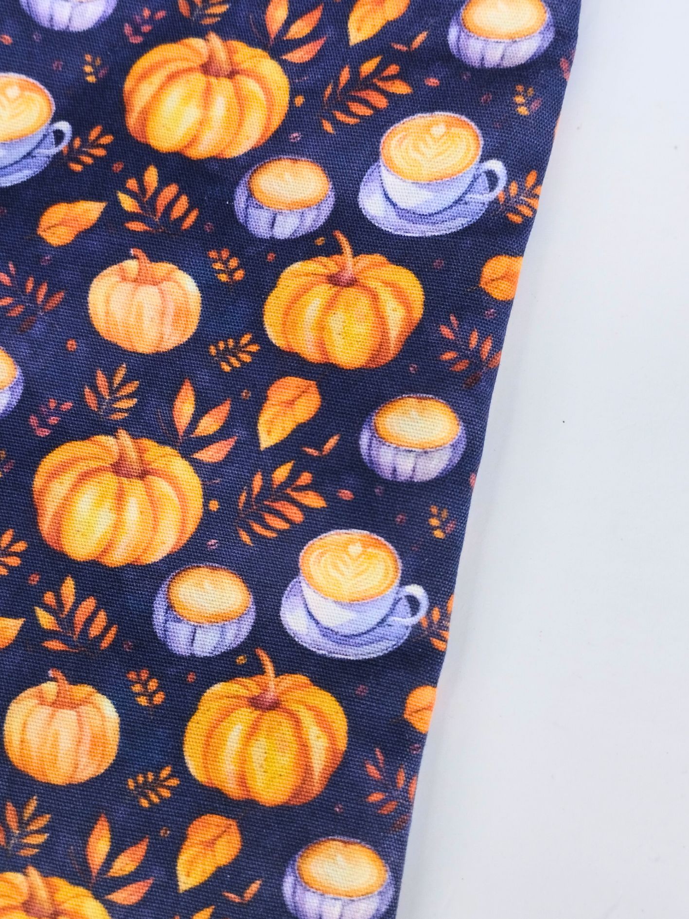 bandana pour chien motif citrouille