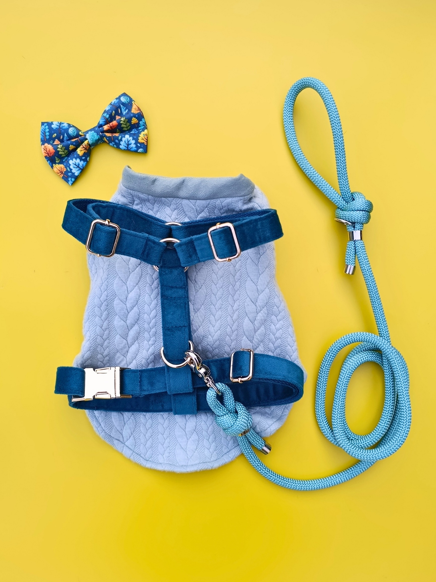 Pull pour chien en sweat torsadé – Sur mesure