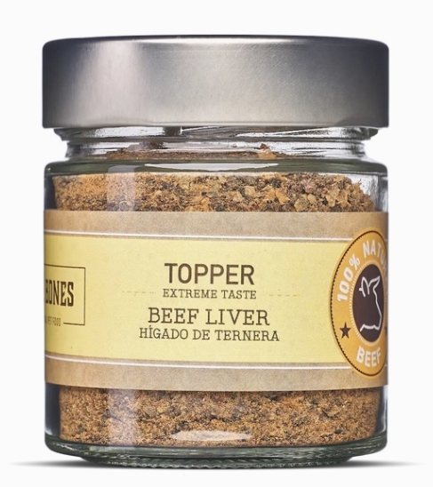 Topping de foie de bœuf – Complément naturel chien & chat