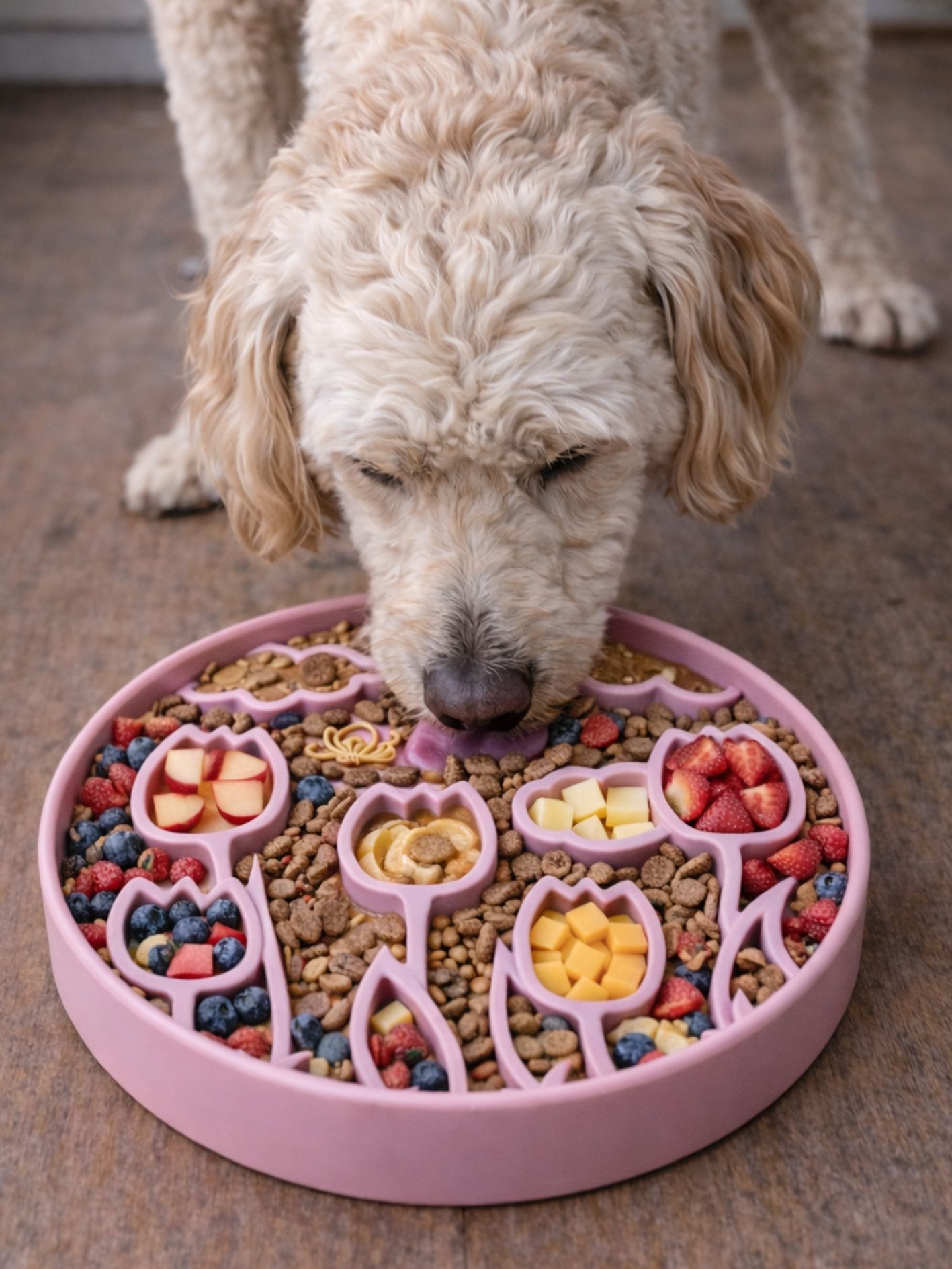 tapis de lechage pour chien Stylidog
