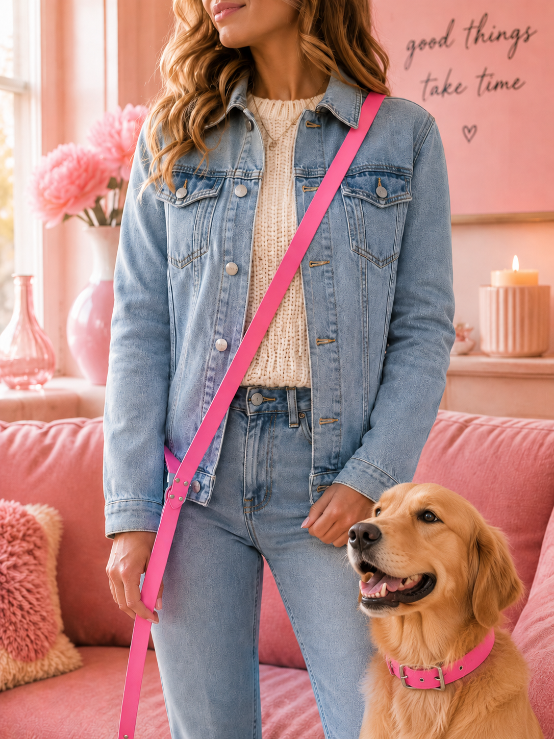 Ensemble stylidog biothane chien