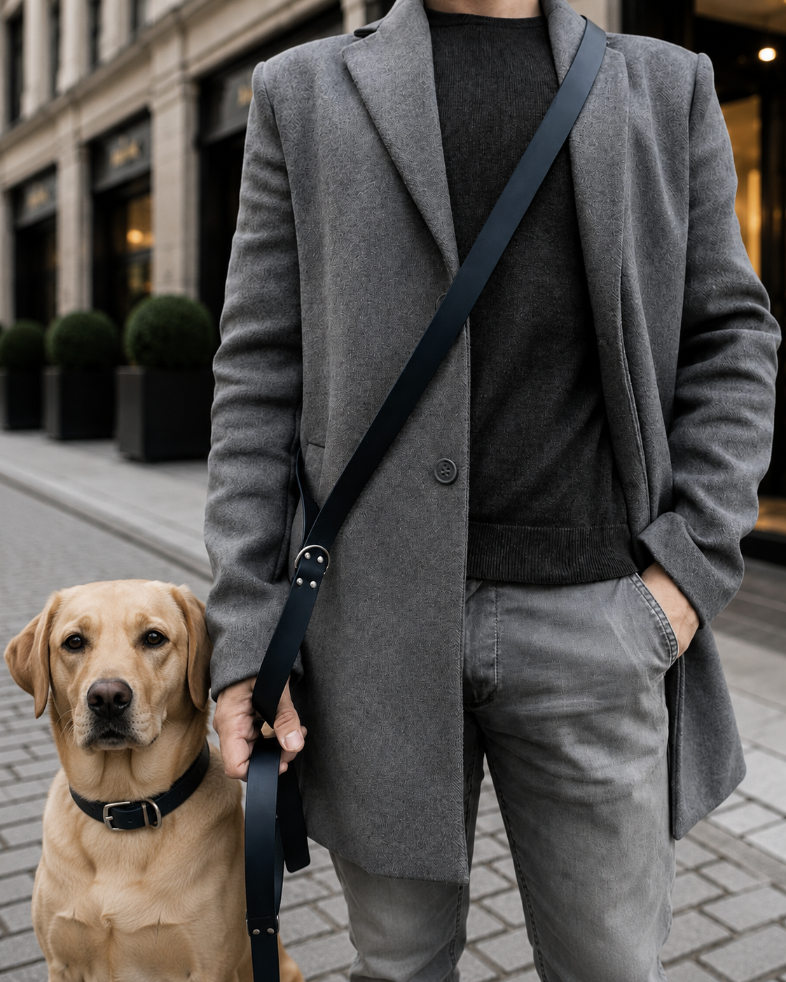 Ensemble stylidog biothane chien