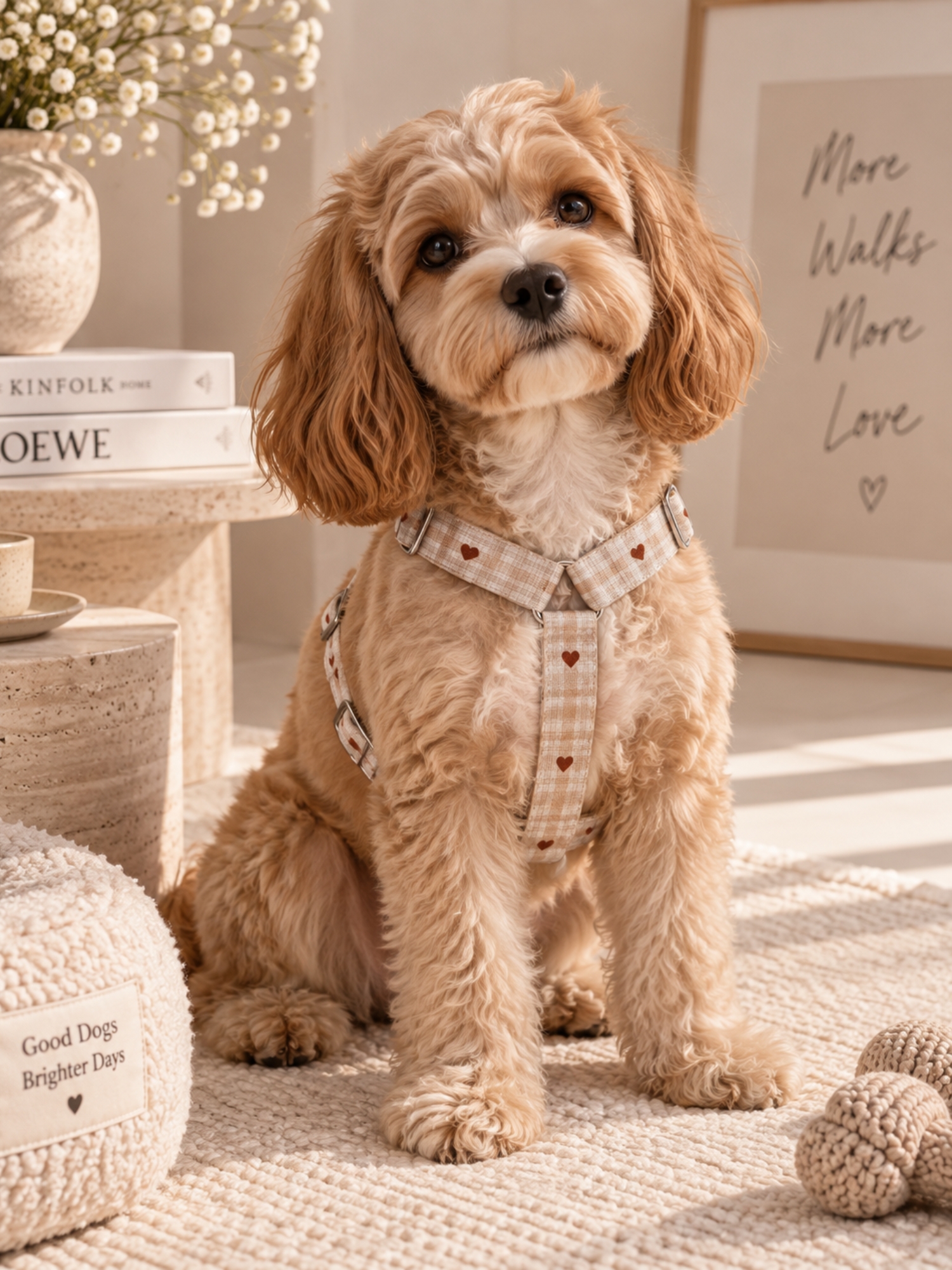 ACCESSOIRES POUR CHIEN STYLIDOG MOTIF LATTE CLUB