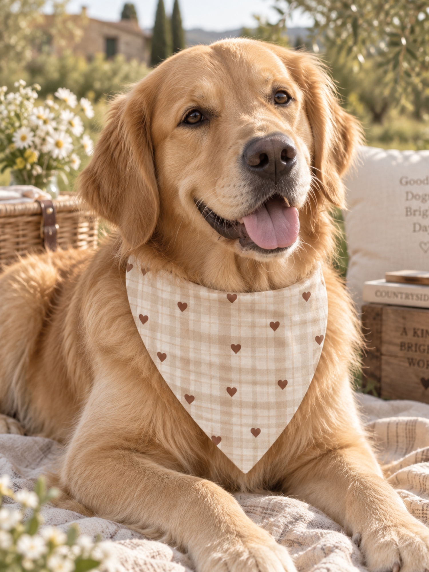 ACCESSOIRES POUR CHIEN STYLIDOG MOTIF LATTE CLUB
