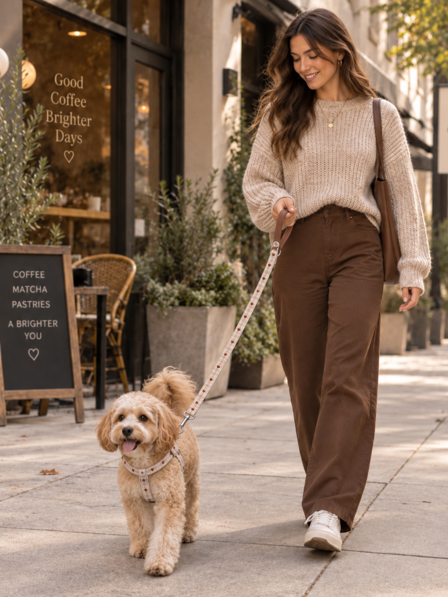 ACCESSOIRES POUR CHIEN STYLIDOG MOTIF LATTE CLUB