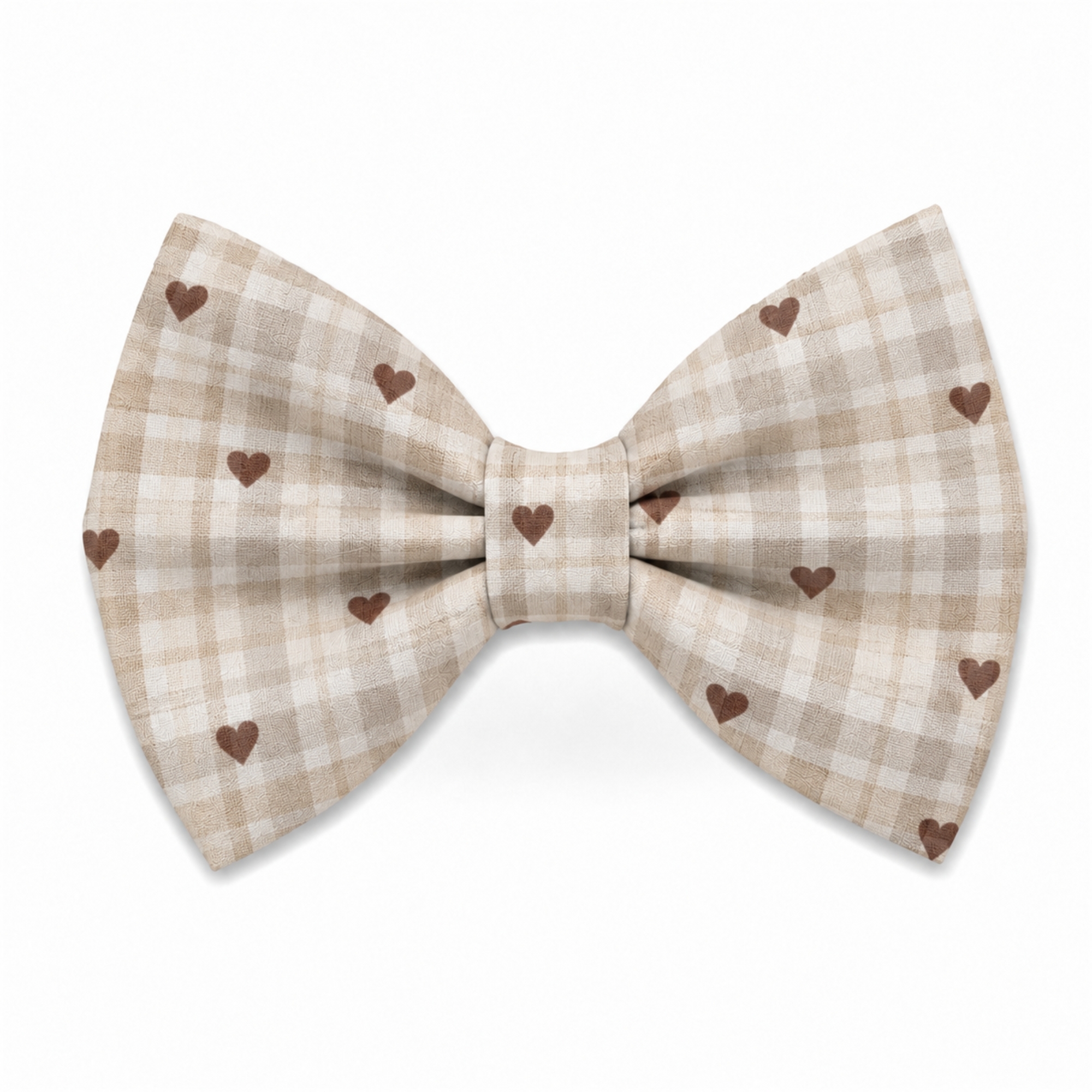 Nœud papillon pour chien Latte Club – Motif café latte chic