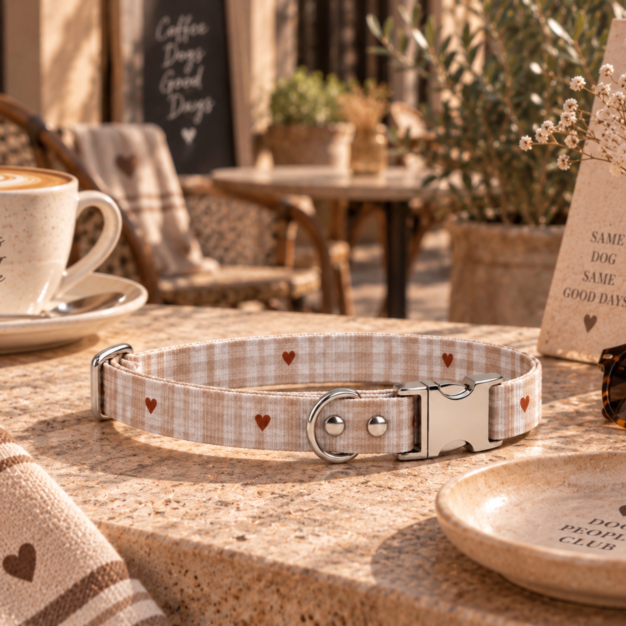 ACCESSOIRES POUR CHIEN STYLIDOG MOTIF LATTE CLUB