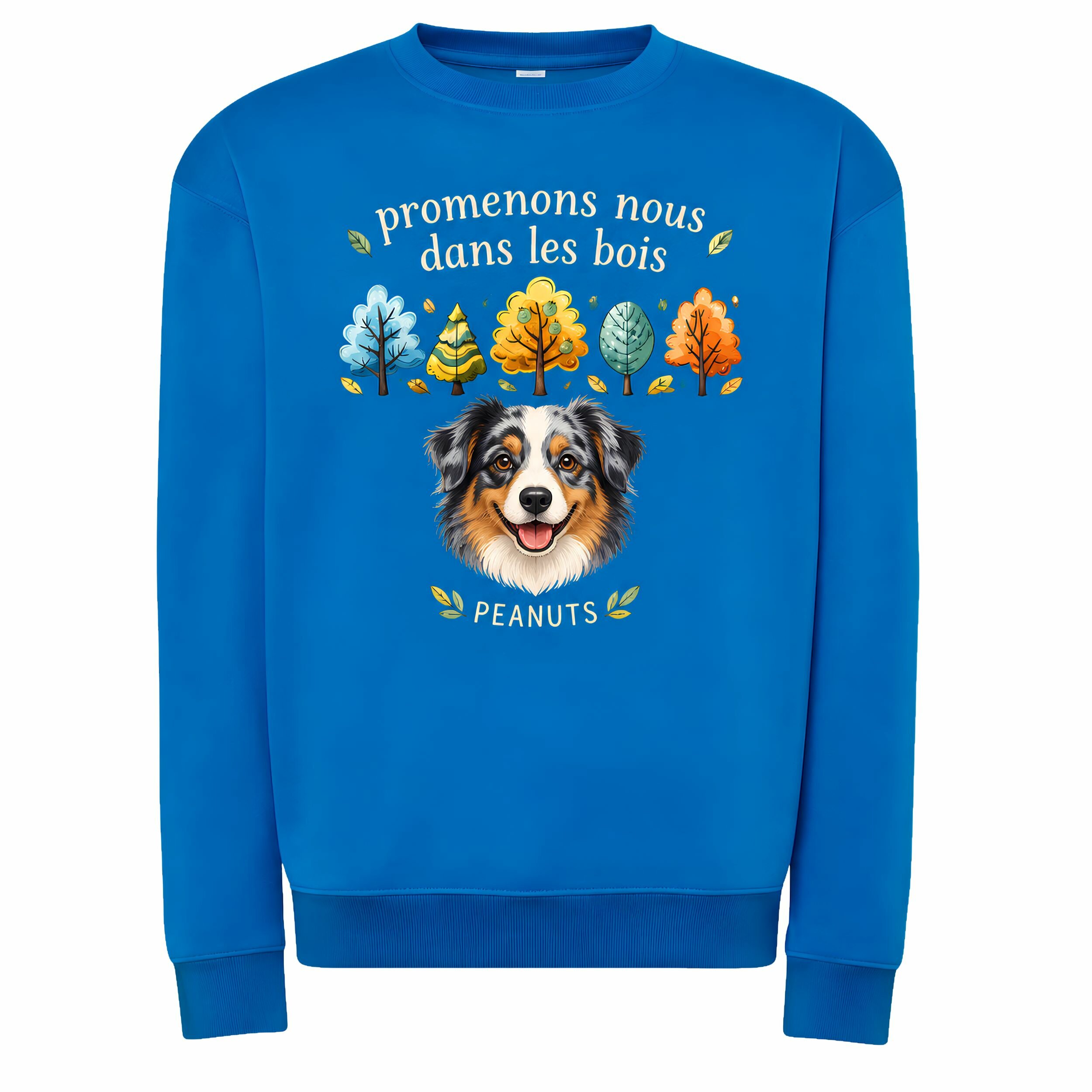Sweat personnalisé chien Forest – Photo & prénom