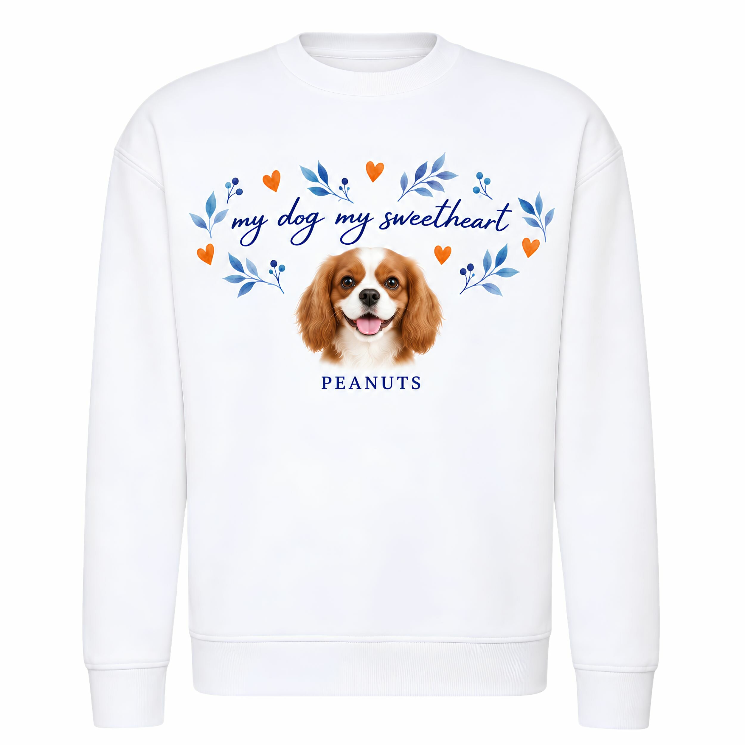 Sweat personnalisé chien My Dog My Sweetheart – Photo & prénom