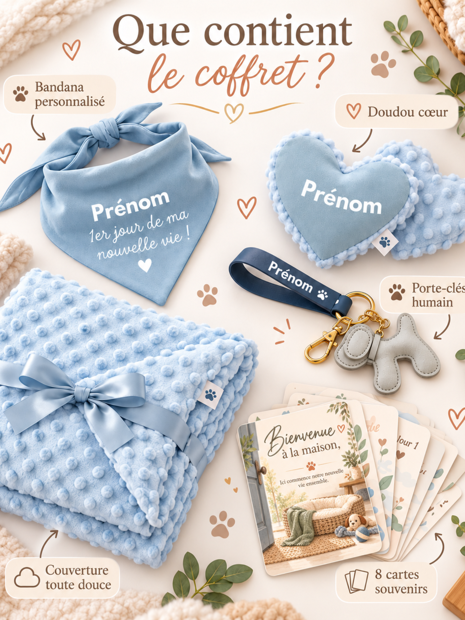 coffret bienvenue chiot stylidog