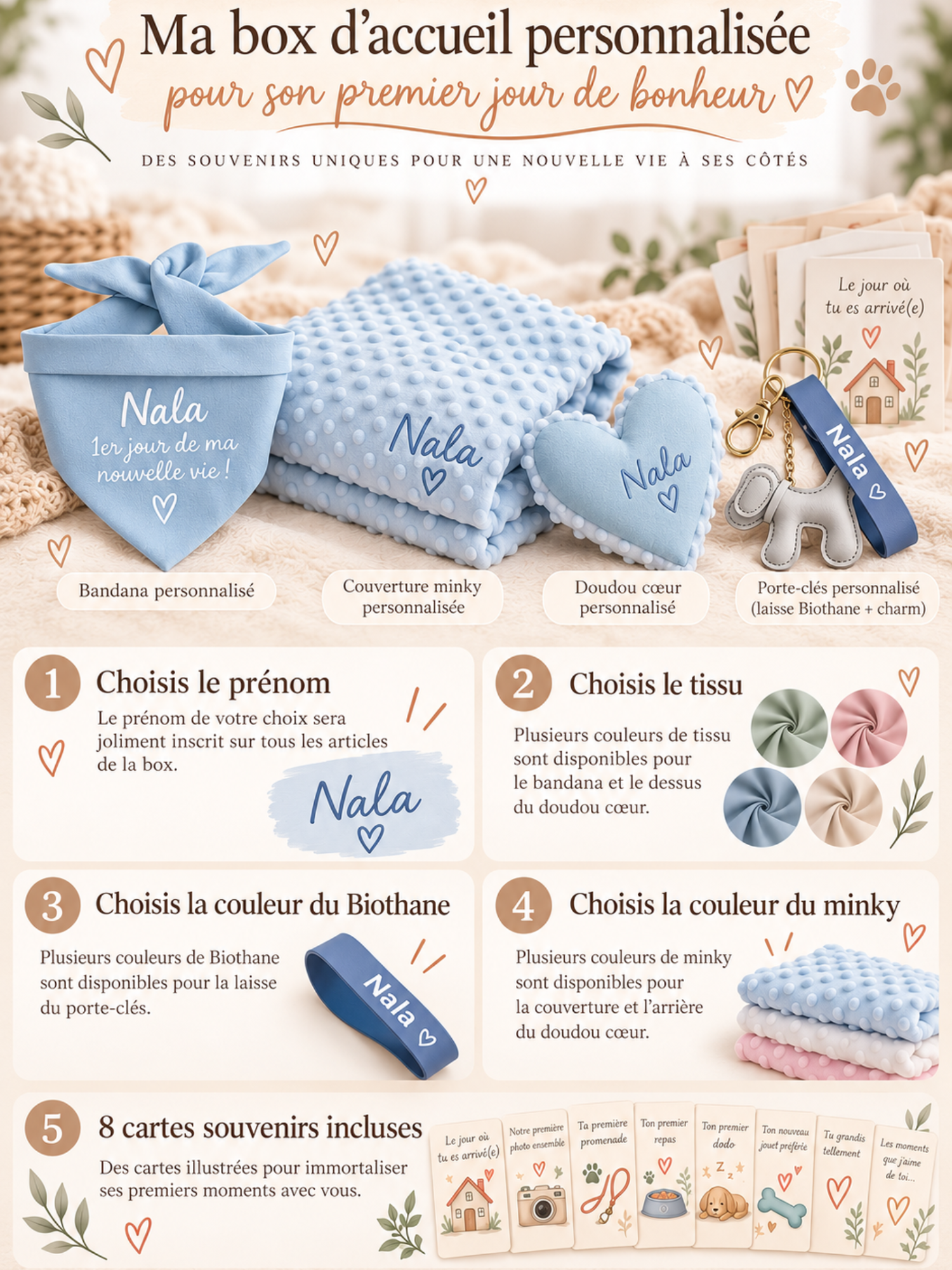 coffret bienvenue chiot stylidog