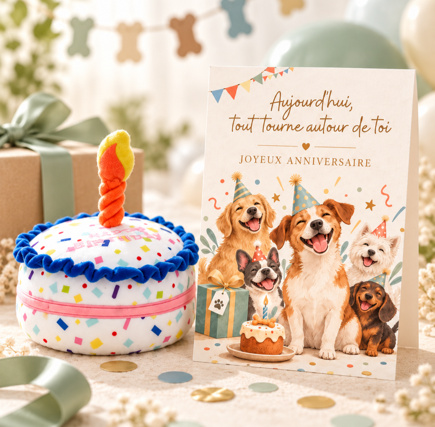 coffret anniversaire chien stylidog