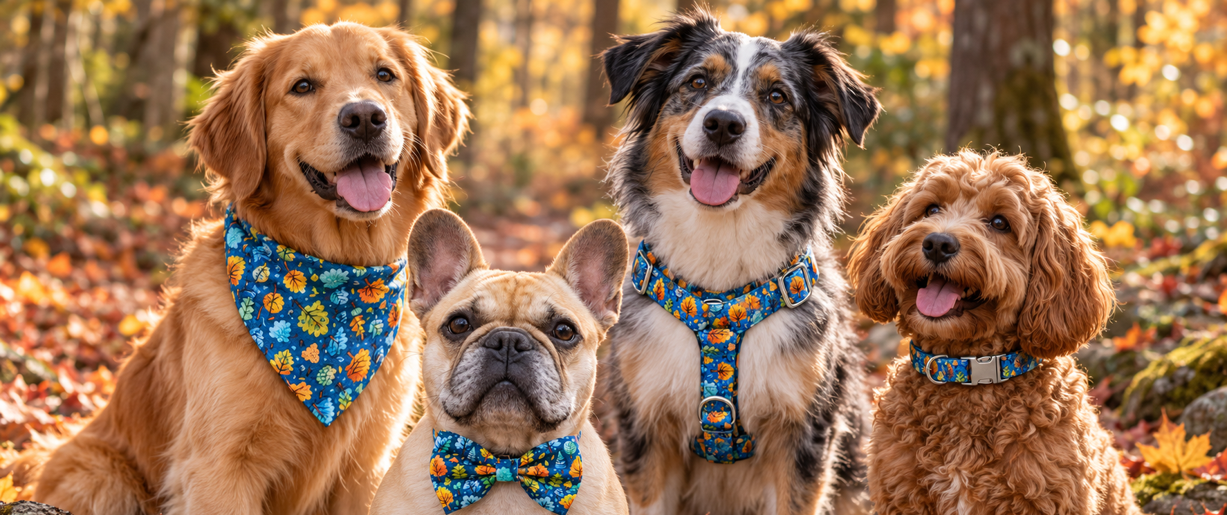 Collection Forest StyliDog – accessoires pour chien et dogparents