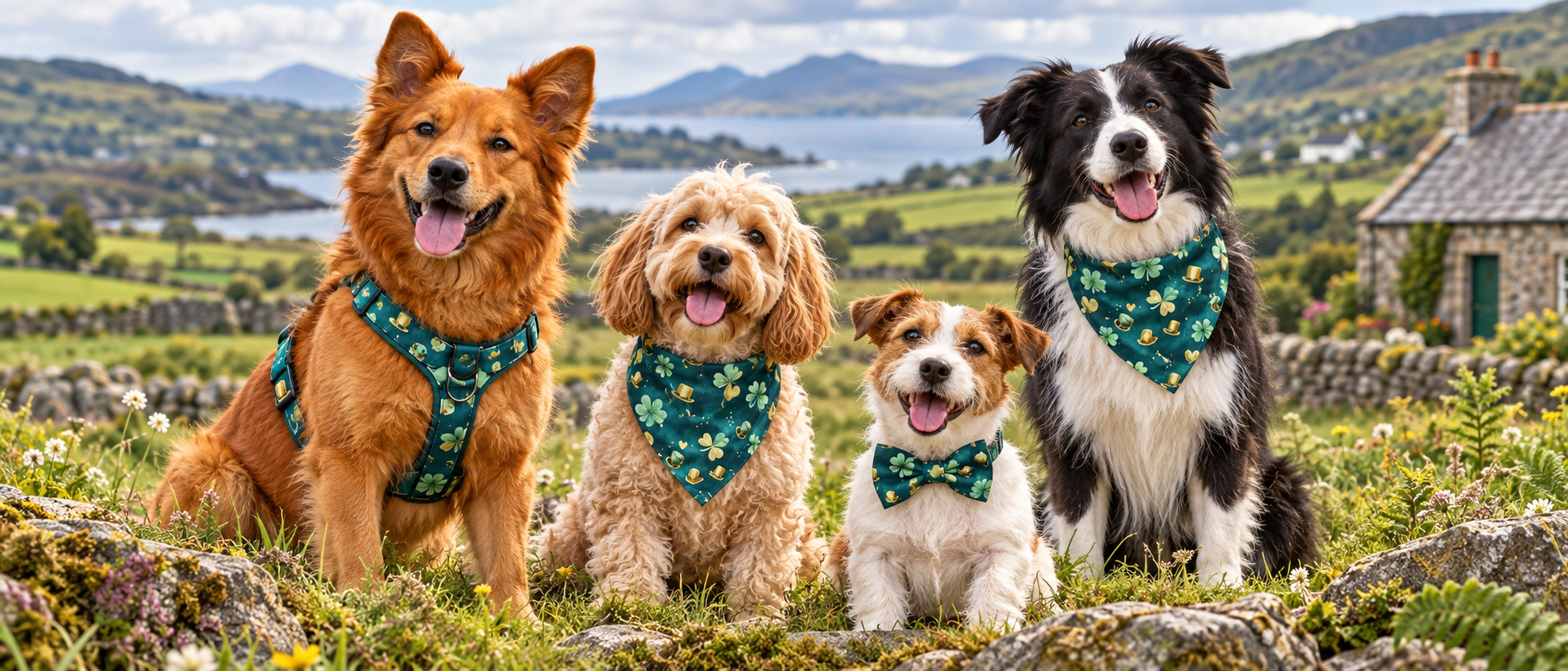 Collection Lucky Love StyliDog – accessoires pour chien