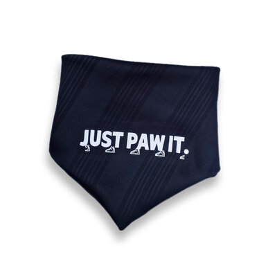 bandana noir pour chien