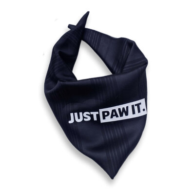 bandana noir pour chien