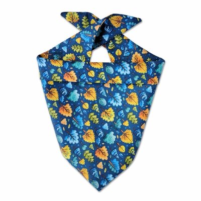 Bandana motif foret pour chien