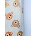 Bandana chien motif ourson