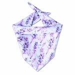 bandana pour chien lavande