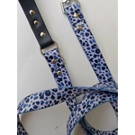 Laisse pour chien motif animal noir et blanc Stylidog