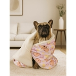 Plaid pour chien motif rongeur